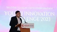 Co-Chairs of the ASEAN Youth Agenda 2023 Rorian Pratyaksa. (Liputan6.com/ist)