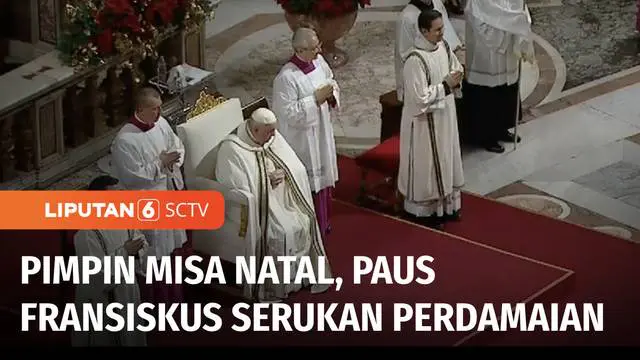 Paus Fransiskus memimpin langsung misa malam natal di Basilika Santo Petrus di Vatikan. Sementara malam natal di Gereja Nativity yang merupakan lokasi kelahiran Yesus Kristus berlangsung dalam suasana damai dan penuh toleransi.