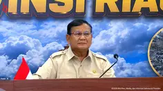 Tiba di Riau, Prabowo Pimpin Langsung Penanganan Kebakaran Hutan