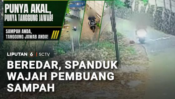 Beredar, Spanduk Wajah Pembuang Sampah