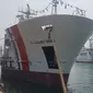 Kemenhub meluncurkan Kapal Induk Perambuan KN Kalian di Galangan Kapal PT Caputra Mitra Sejati, Serang Banten pada pada hari Kamis (10/8/2017). (DOk Kemenhub)