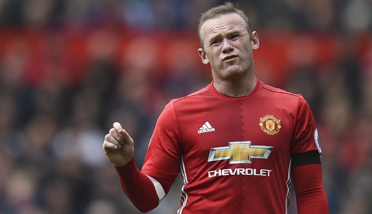 10. Wayne Rooney (2004-2005) - Dari Everton ke Manchester United dengan transfer: 33,3 juta poundsterling. Nilai saat ini menurut data inflasi: 119 juta poundsterling. (AFP/Oli Scarff)