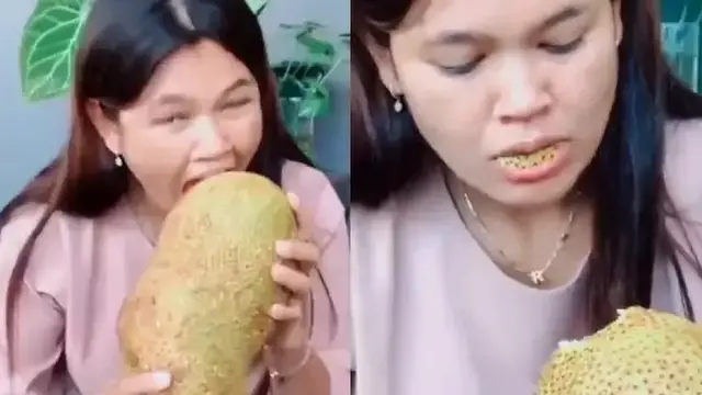 6 Potret Aksi Nyeleneh Orang Makan Kulit Buah Ini Bikin Enggak Habis Pikir