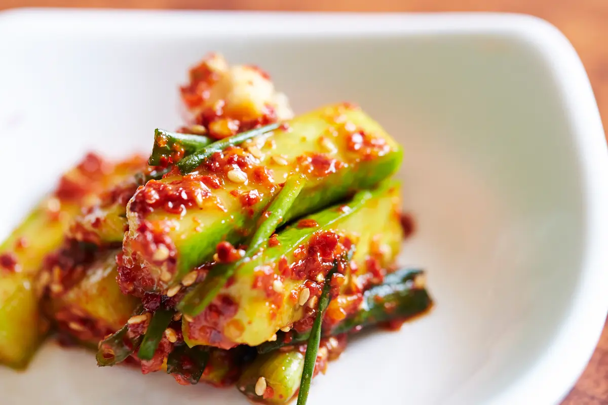 kimchi mentimun