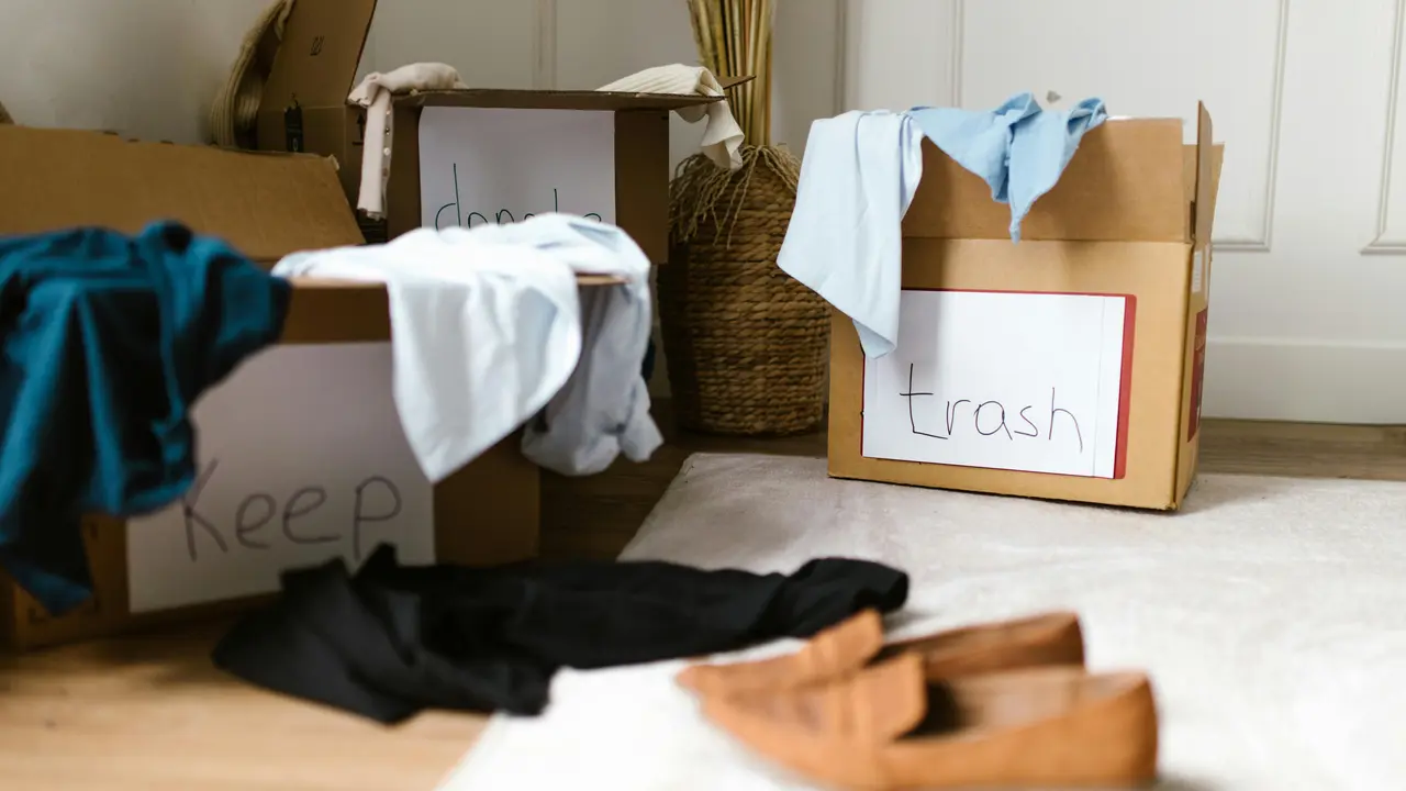 decluttering