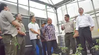 Menteri Pertanian Andi Amran Sulaiman melakukan kunjungan kerja ke Balai Besar Pelatihan Pertanian (BBPP) Lembang, pada Kamis (21/9) kemarin.