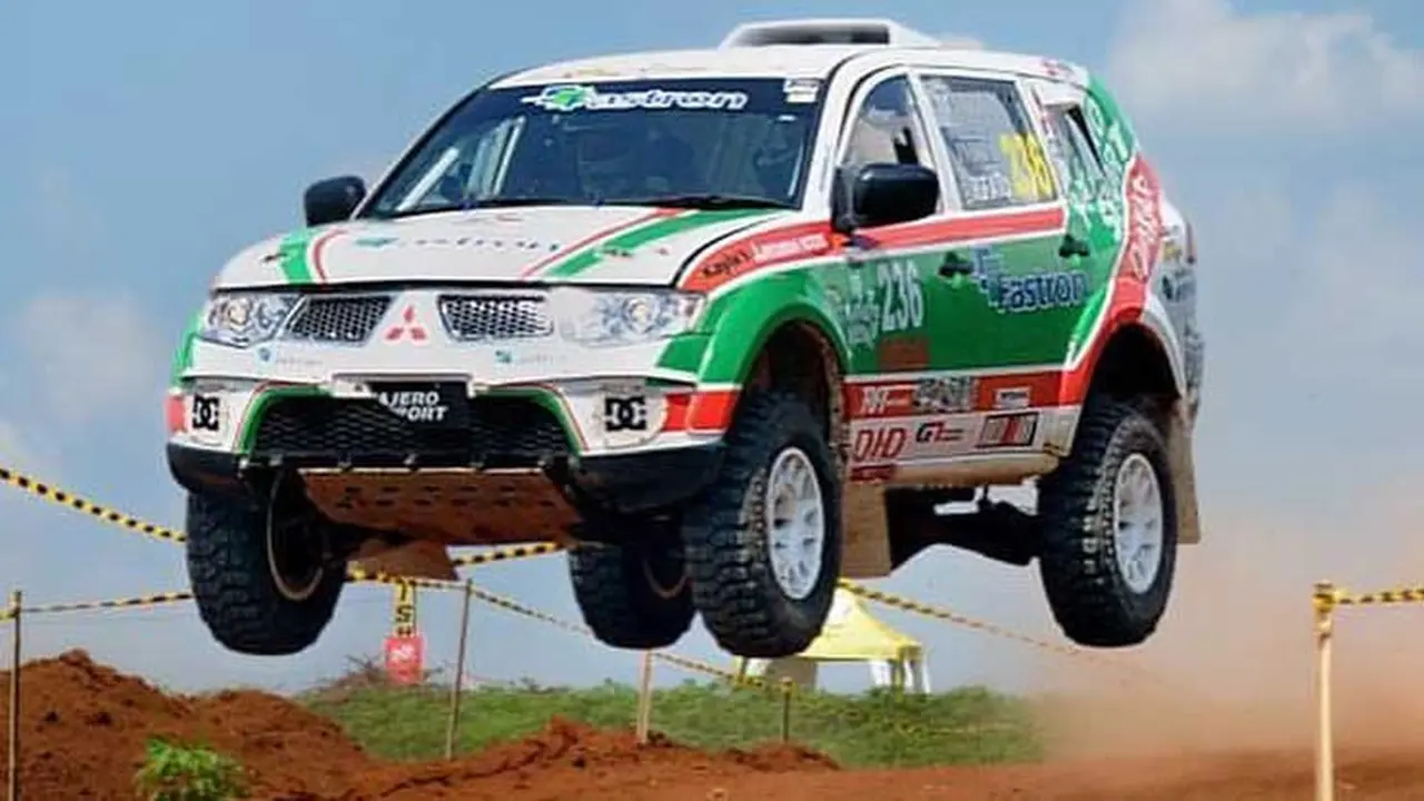 Mitsubishi Pajero Sport Rifat Sungkar untuk Kejurnas Speed Offroad (IG: Rifato)