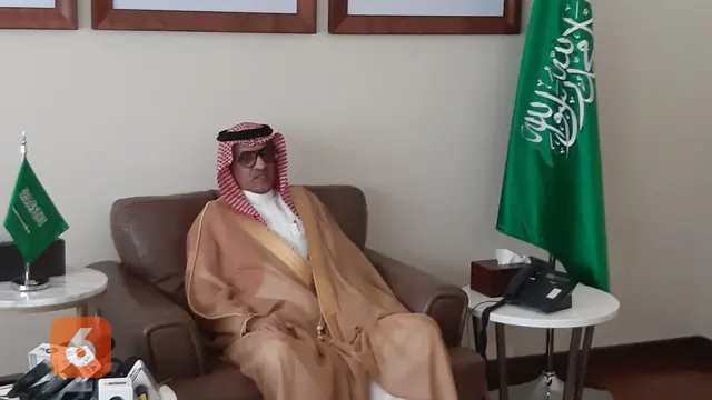 Duta Besar Kerajaan Arab Saudi Faisal bin Abdullah Al-Amudi. Dok: Tommy Kurnia/Liputan6.com