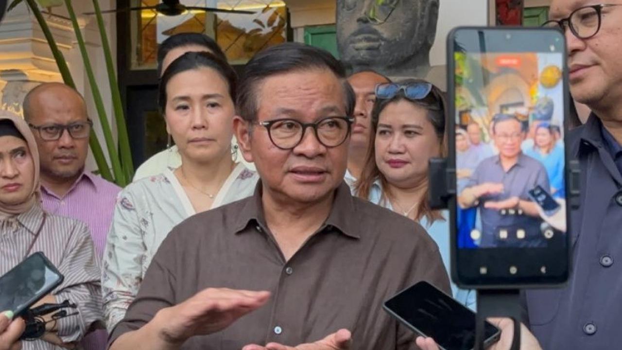 Gubernur DKI Jakarta Pramono Anung di Kota Tua, Jakarta Barat, Sabtu (18/10/2025).