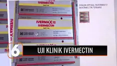 BPOM berikan persetujuan untuk pelaksanaan uji klinik Ivermectin jadi obat terapi Covid-19. Dilakukan di delapan rumah sakit di Jakarta, Kemenkes masih kumpulkan data terkait uji klinik.