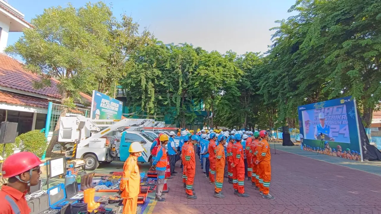 PLN Jatim memastikan pasokan listrik aman selama Natal dan tahun baru. (Istimewa)
