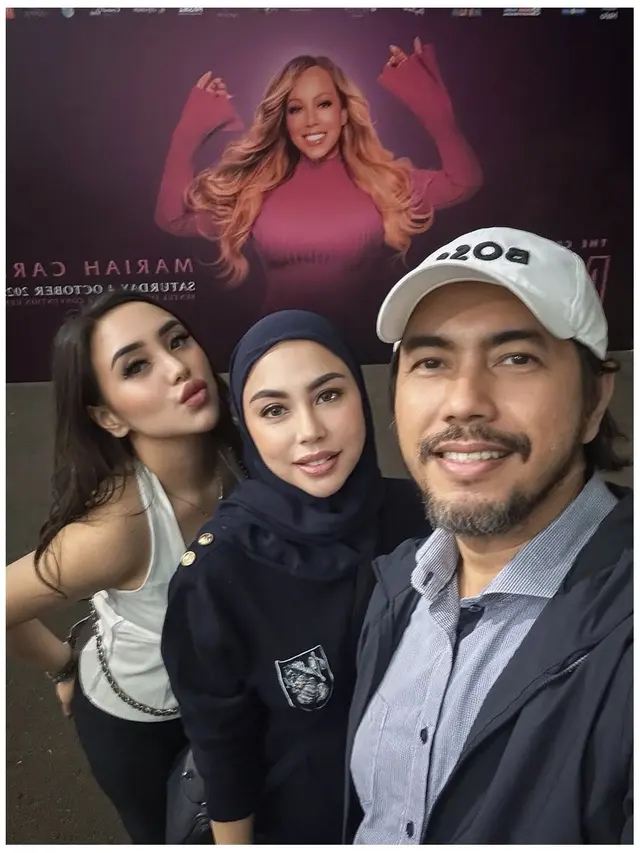 8 Potret Artis Nonton Konser Mariah Carey 2025 di Jakarta, Krisdayanti Boyong Keluarga