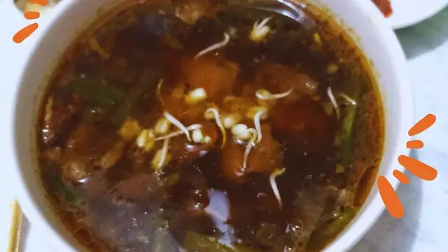Resep rawon daging ayam. (dok. Cookpad @cook_nanamoeslim)