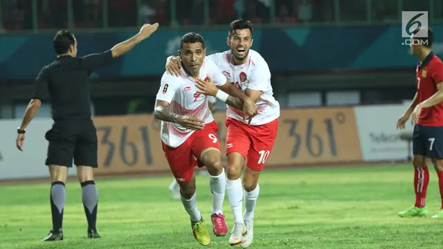 Gol Alberto Goncalves Antar Indonesia Unggul di Babak Pertama