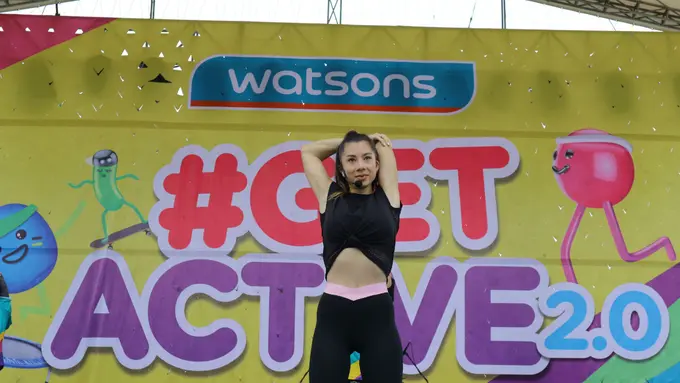 #GetActive Bareng Jennifer Bachdim