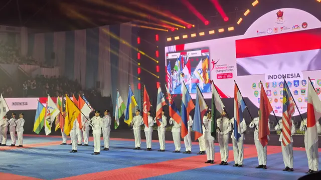 Pembukaan Asian Taekwondo Indonesia Open Championships 2026