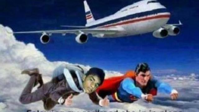 6 Editan Foto Naik Pesawat Ini Gagal Estetik, Nyeleneh Banget