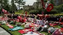 Sebelumnya, Garda Sipil Spanyol mengumumkan pemain depan Liverpool yang juga penyerang Timnas Portugal, Diogo Jota meninggal dunia bersama saudaranya dalam kecelakaan mobil di dekat Zamora. (Paul BARKER/AFP)