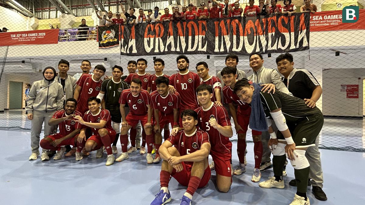 Laporan dari Thailand: Ketika Timnas Futsal Indonesia Makin Semangat dengan Dukungan dan Nyanyian La Grande di SEA Games 2025