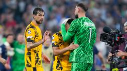 Kekalahan tersebut membuat Nerazzurri gagal meraih satu trofi pun musim ini. (AP Photo/Matthias Schrader)