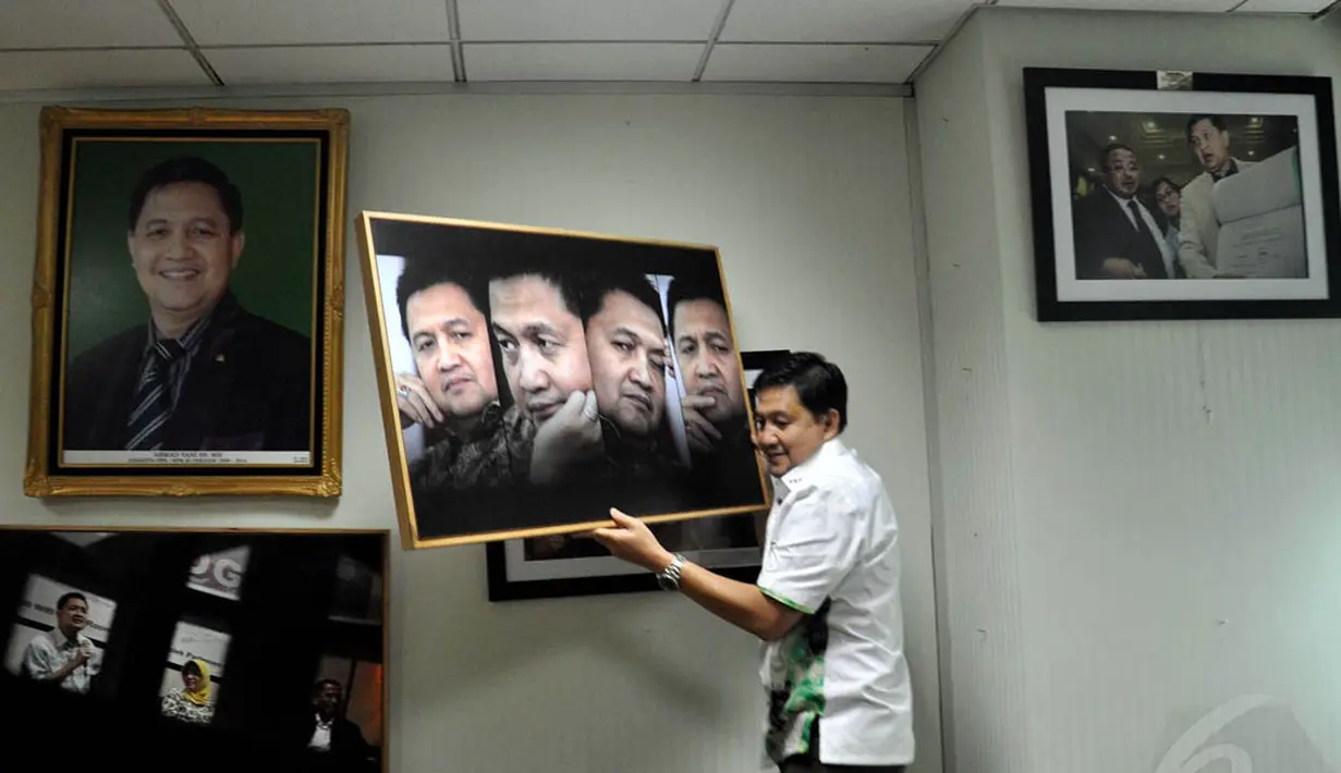 Ahmad Yani merupakan anggota Komisi III DPR RI dari Fraksi PPP yang dikenal lantang bersuara disetiap persidangan DPR, Jakarta, (11/9/14). (Liputan6.com/Miftahul Hayat)