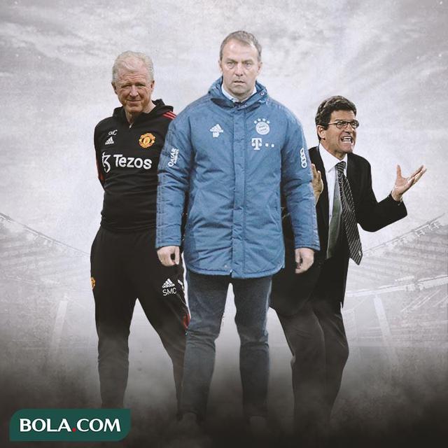 Ilustrasi - Steve McClaren, Hansi Flick, Fabio Capello