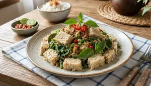 Resep Tempe Urap Kemangi, Lauk Sederhana yang Bikin Lahap Makan