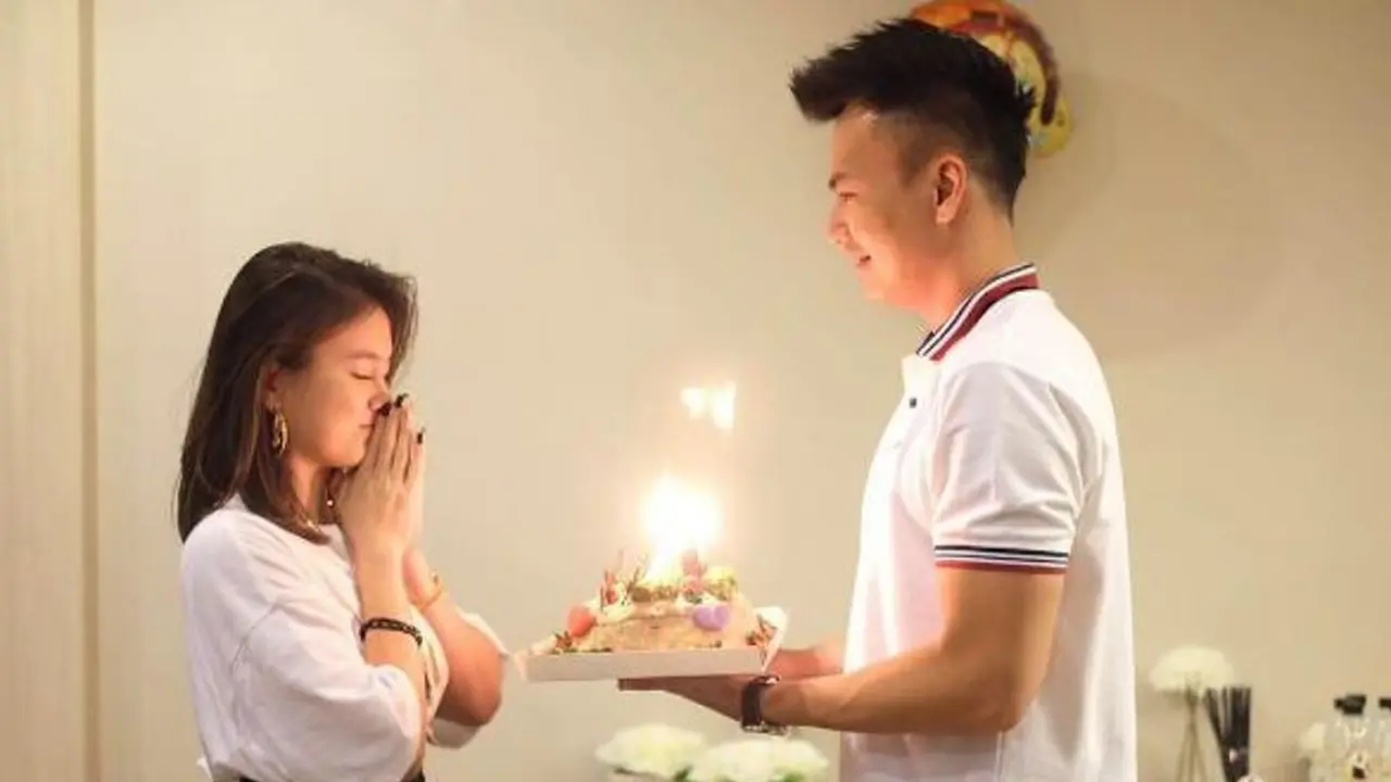 Agnez Mo dan Wijaya Saputra