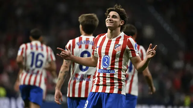 Foto: Julian Alvarez Jadi Hattrick Hero saat Kemenangan Atletico Madrid di Liga Spanyol