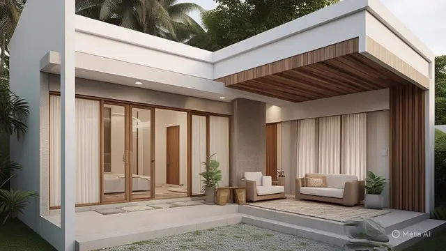 Desain Rumah Islami Bergaya Skandinavia