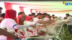 Pemecahan Rekor MURI memasak semur daging dengan bumbu nusantara terbanyak yaitu satu ton daging digelar di Cikarang, Bekasi.