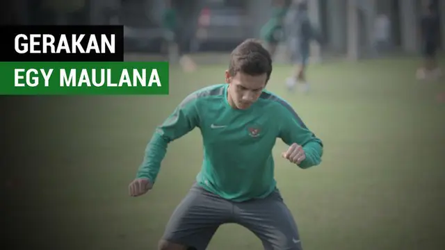 VIDEO: Gerakan Kaku Pemain Timnas U-19 Egy Maulana yang Menggelitik