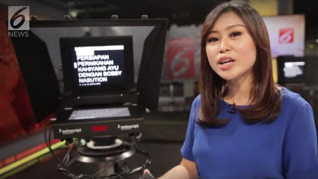 Behind The Screen Mengenal Prompter Senjata Rahasia Presenter Citizen6 Liputan6 Com