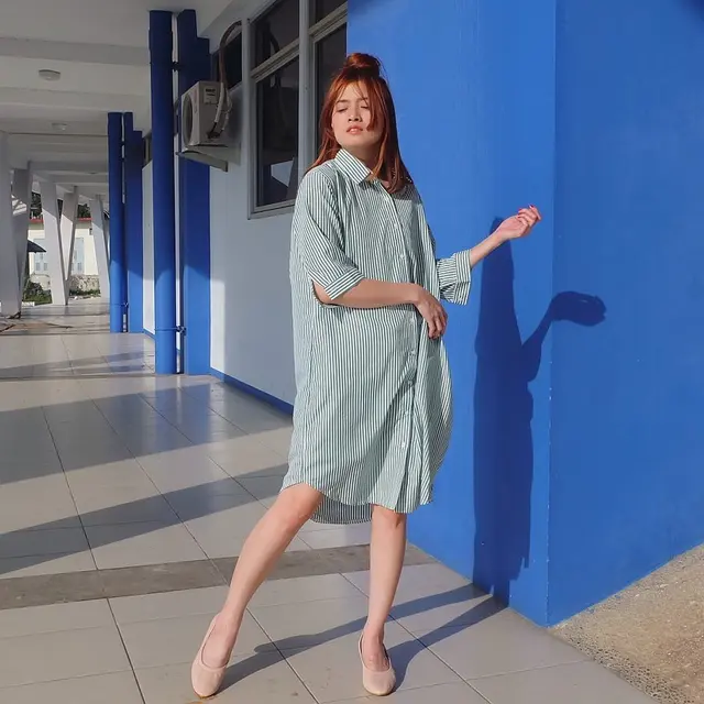 Potret Chika Jessica dengan Rambut Panjang (sumber: instagram/chikajessica88)