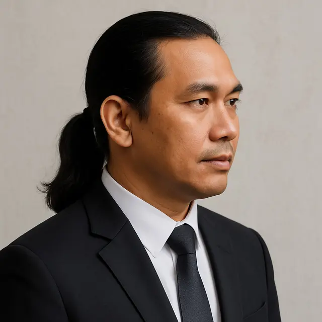 Model Rambut Pria Panjang Rapi (Foto: ChatGPT)