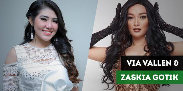 VIDEO: Final Piala Presiden 2018, Via Vallen dan Zaskia Gotik Goyang SUGBK