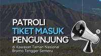 Cegah Wisatawan Ilegal, Pengelola TNBTS Perketat Pengawasan di Kawasan Gunung Bromo.&nbsp; (dok.Instagram @bbtnbromotenggersemeru/https://www.instagram.com/p/DKzAqmdP33F/Henry)