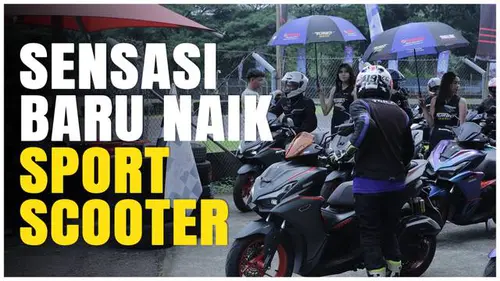 VIDEO: Merasakan Sensasi Berkendara Sport Scooter  di Yamaha Aerox Track Day 2025!