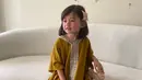 Koleksi kaftan dari Mini Today, merek fashion anak milik Alice Norin ini bisa jadi andalan untuk baju Lebaran.