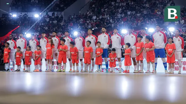 Foto: Timnas Futsal Indonesia Tumbangkan Australia dalam Laga Bersejarah di Indonesia Arena
