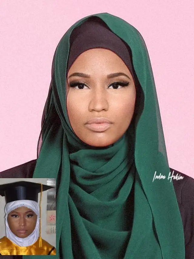 Editan Foto Selebriti Dunia saat Berhijab Ini Bikin Tersenyum