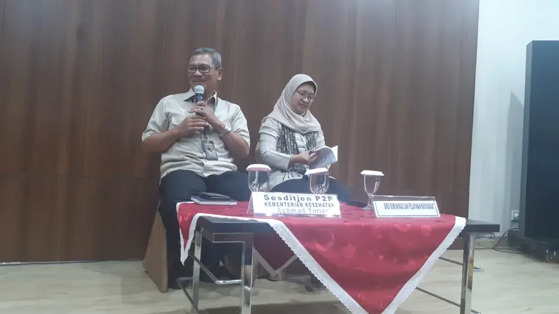 Sesditjen P2P Kementerian Kesehatan dr. Achmad Yurianto