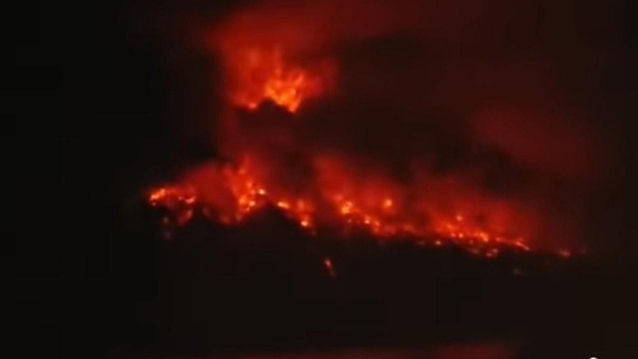 Erupsi Gunung Ruang yang terjadi pada Selasa (30/4/2024) terjadi pada pukul 01.15 Wita.