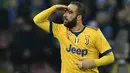 5. Gonzalo Higuain (Juventus) - 9 Gol (1 Penalti). (AFP/Tiziana Fabi)