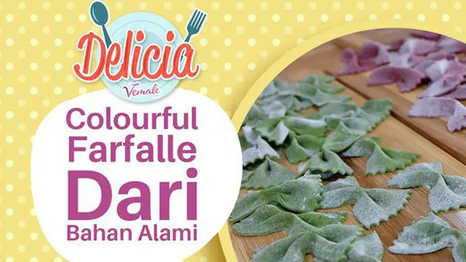 Pasta cantik pasti menarik si kecil untuk makan lebih lahap/copyright: Vemale.com