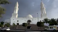 Masjid Qiblatain dikenal dengan masjid 2 arah kiblat. (Liputan6.com/Wawan Isab Rubiyanto)