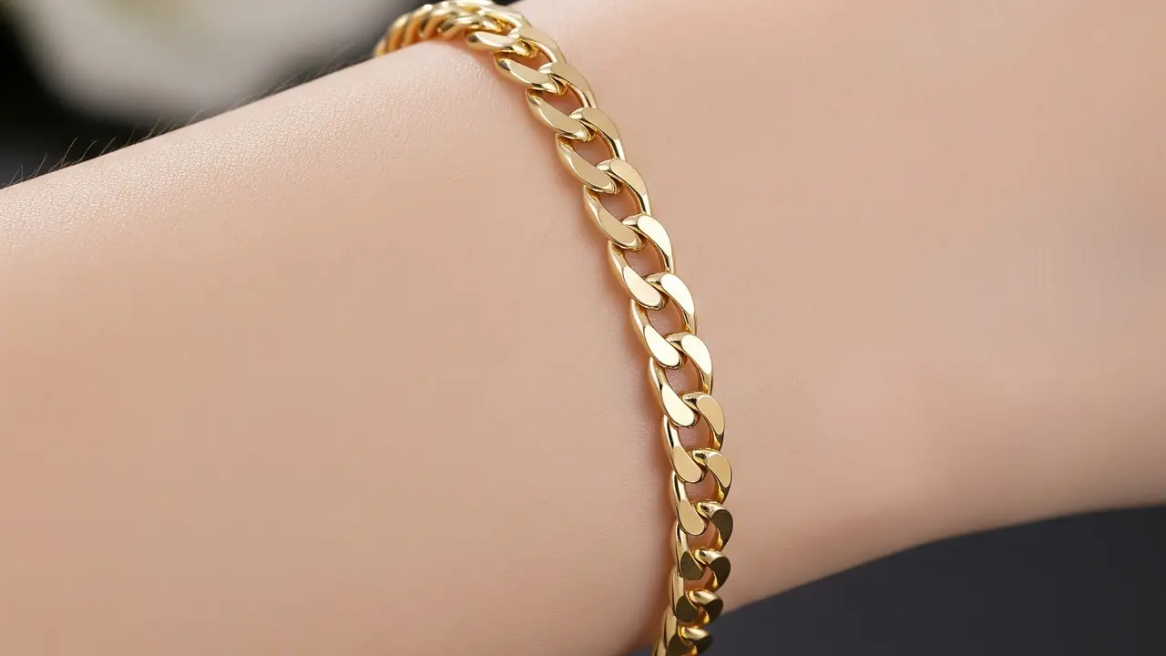 Gelang Emas Pernikahan Desain Timeless Berat 5 Gram (Image by Gemini AI)