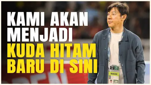 VIDEO: Kelas! Shin Tae-yong Optimis Timnas Indonesia Akan jadi Kuda Hitam di Kualifikasi Piala Dunia 2026