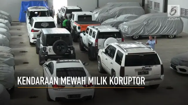 KPK menyita 8 mobil mewah dan 8 motor Mewah dari Bupati non aktif Huku Sungai Tengah abdul Latif. Kendaraan-kendaraan ini dibeli menggunakan uang dari hasil gratifikasi.