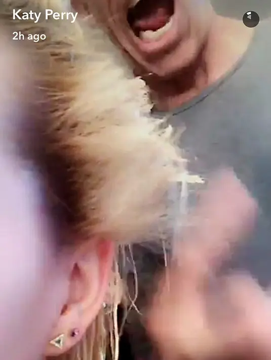 Pemotongan rambut tersebut diabadikannya di snapchat mulai dari proses persiapan, pengguntingan rambut, hingga hasil akhirnya. Momen jatuhnya helaian rambut yang digunting dan jatuh ke lantai pun juga terlihat di video itu. (doc.dailymail.com)